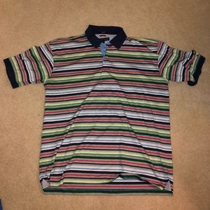 Men’s Tommy Hilfiger colorful golf shirt